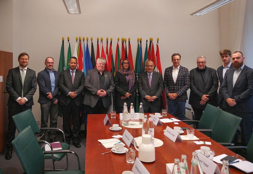 Gruppenbild der Teilnehmenden am Roundtable Discussion on Sudan (Foto: Ghorfa)