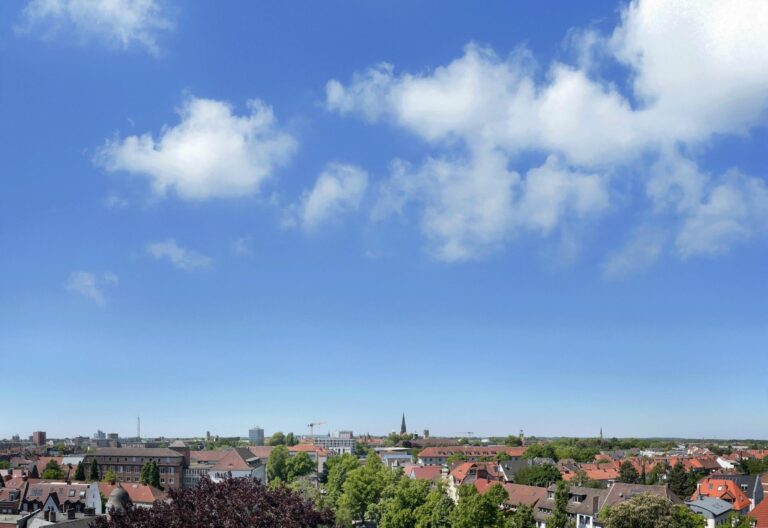 Blick über die Silhouette Münster